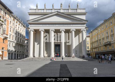 Triest: Kirche Sant'Antonio Taumaturgo. Italien Stockfoto