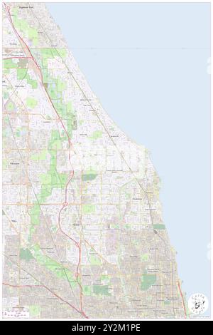 Wilmette, Cook County, USA, USA, Illinois, n 42 4' 20'', S 87 43' 22'', Karte, Cartascapes Map, veröffentlicht 2024. Erkunden Sie Cartascapes, eine Karte, die die vielfältigen Landschaften, Kulturen und Ökosysteme der Erde enthüllt. Reisen Sie durch Zeit und Raum und entdecken Sie die Verflechtungen der Vergangenheit, Gegenwart und Zukunft unseres Planeten. Stockfoto