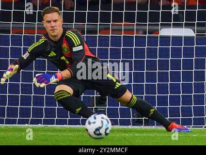 Marc-Andre ter STEGEN, DFB 1 im Spiel der UEFA Nations League 2024 in DEN NIEDERLANDEN. , . Am 10. September 2024 in Amsterdam, NL. Fotograf: ddp Images/STAR-Images Credit: ddp Media GmbH/Alamy Live News Stockfoto