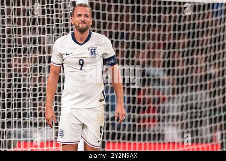 Harry Kane von England - England gegen Finnland, UEFA Nations League, Wembley Stadium, London, Großbritannien - 10. September 2024 nur zur redaktionellen Verwendung Stockfoto