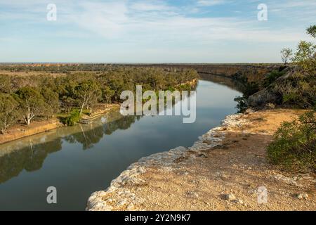 Murray River in Big Bend, South Australia, Australien Stockfoto