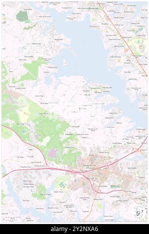 The Woods, Anne Arundel County, USA, USA, Maryland, n 39 0' 53''', S 76 33' 29'', Karte, Karte, Kartenausgabe 2024. Erkunden Sie Cartascapes, eine Karte, die die vielfältigen Landschaften, Kulturen und Ökosysteme der Erde enthüllt. Reisen Sie durch Zeit und Raum und entdecken Sie die Verflechtungen der Vergangenheit, Gegenwart und Zukunft unseres Planeten. Stockfoto