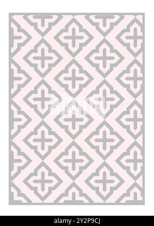 Nahtlose geometrische Muster. Geometrische einfach drucken. Vektor sich wiederholende Textur. Stock Vektor