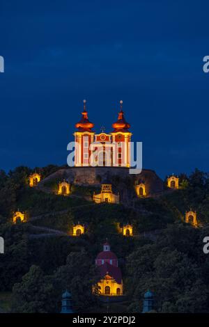 Calvary in Banska Stiavnica, UNESCO-Stätte, Slowakei Stockfoto