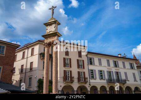 Der Domplatz von Monza, Lombardei, Italien Stockfoto