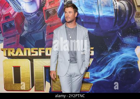 September 2024: CHRIS HEMSWORTH nimmt am 11. September 2024 an der australischen Premiere von „Transformers One“ im IMAX Sydney in Sydney, NSW Australien Teil (Foto: © Christopher Khoury/Australian Press Agency via ZUMA Press Wire). Nicht für kommerzielle ZWECKE! Stockfoto