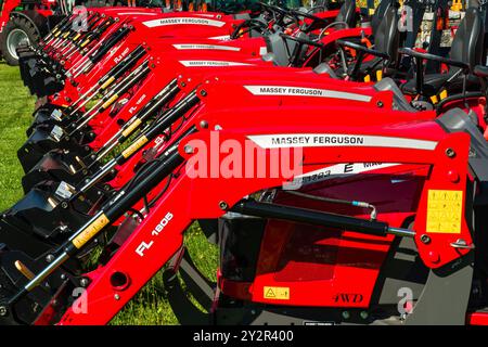 Massey Ferguson Tractors Spielzeug für große Jungen   Pomfret Center, Connecticut, USA Stockfoto