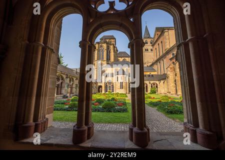 Die Kreuzgänge des Trierer Doms, Trier, Deutschland Stockfoto