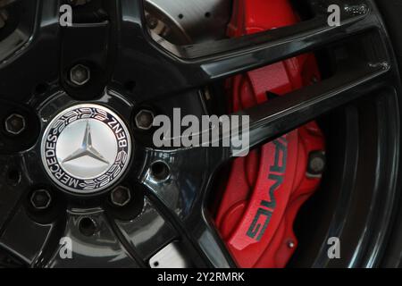 Vancouver, Kanada. September 2024. Mercedes Benz Autoausstellung in Vancouver, Kanada (Show & Shine 2024), 9. September 2024. (Foto: Mazyar Asadi/Pacific Press/SIPA USA) Credit: SIPA USA/Alamy Live News Stockfoto