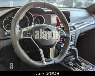 Vancouver, Kanada. September 2024. Mercedes Benz Autoausstellung in Vancouver, Kanada (Show & Shine 2024), 9. September 2024. (Foto: Mazyar Asadi/Pacific Press/SIPA USA) Credit: SIPA USA/Alamy Live News Stockfoto