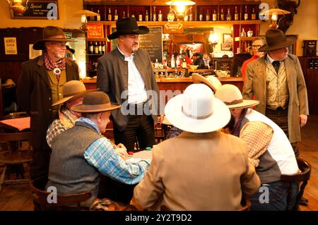 Markus Söder beim Besuch des Cowboy-Clubs Müchen 1913 e.V. anlässlich dessen 111-jährigen Jubiläums. München, 11.09.2024 *** Markus Söder besucht den Cowboy Club Müchen 1913 e V anlässlich seines 111-jährigen Bestehens München, 11 09 2024 Foto:XK.xKriegerx/xFuturexImagex Cowboy soeder 4972 Stockfoto