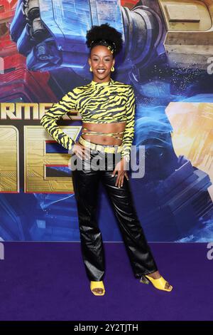 11. September 2024: TSEHAY HAWKINS nimmt am 11. September 2024 an der australischen Premiere von „Transformers One“ im IMAX Sydney in Sydney, NSW Australien Teil (Foto: © Christopher Khoury/Australian Press Agency via ZUMA Press Wire). Nicht für kommerzielle ZWECKE! Stockfoto