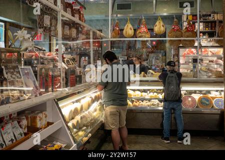 Di Palo's Fine Foods, Little Italy, New York City, USA 2024 Stockfoto