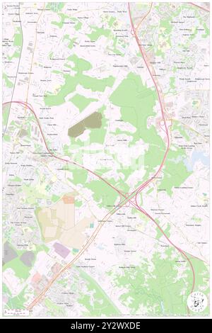 Bretton Woods, Anne Arundel County, USA, USA, Maryland, n 39 4' 48''', S 76 39' 18'', Karte, Karte, Kartenausgabe 2024. Erkunden Sie Cartascapes, eine Karte, die die vielfältigen Landschaften, Kulturen und Ökosysteme der Erde enthüllt. Reisen Sie durch Zeit und Raum und entdecken Sie die Verflechtungen der Vergangenheit, Gegenwart und Zukunft unseres Planeten. Stockfoto