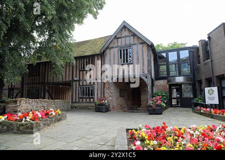 Cheylesmore Manor, erbaut von den Earls of Chester in Coventry Stockfoto