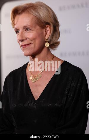 London, Großbritannien. 11. September 2024. Die Nebendarstellerin Juliet Stevenson nahm an der britischen Premiere von Reawakening im Picturehouse Central in London Teil. Quelle: Isabel Infantes/Alamy Live News Stockfoto