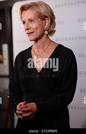 London, Großbritannien. 11. September 2024. Die Nebendarstellerin Juliet Stevenson nahm an der britischen Premiere von Reawakening im Picturehouse Central in London Teil. Quelle: Isabel Infantes/Alamy Live News Stockfoto