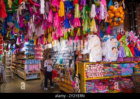 7th Street, Downtown Los Angeles, Kalifornien, Vereinigte Staaten von Amerika Stockfoto