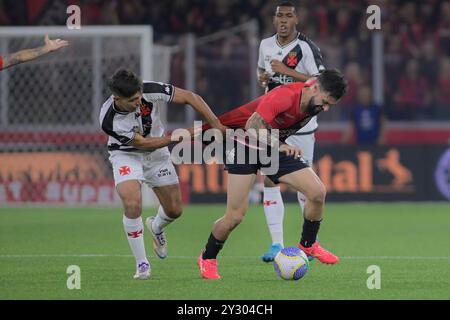 Curitiba, Brasilien. September 2024. Finale der Copa do Brasil 2024. Mario Celso Petraglia Stadion in Curitiba, Paraná. Quelle: Reinaldo Reginato/FotoArena/Alamy Live News Stockfoto