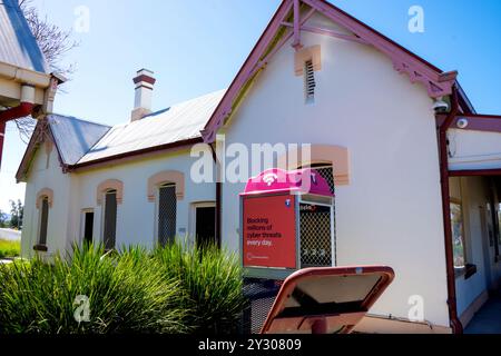 Quirindi Heritage Railway Station New South Wales Australien. Baujahr 1877 Stockfoto