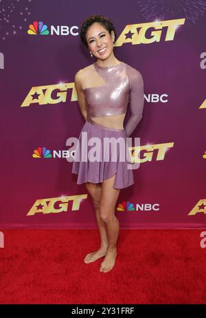 Pasadena, ca. 11. September 2024. Kelsey Jane bei der America's Got Talent Season 19 Live Show am 11. September 2024 im Hotel Dena in Pasadena, Kalifornien. Quelle: Faye Sadou/Media Punch/Alamy Live News Stockfoto