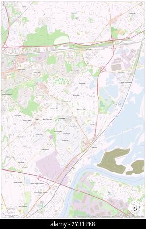 Will O Wood, Bucks County, USA, USA, Pennsylvania, n 40 9' 34'', S 74 49' 47'', Karte, Cartascapes Map, veröffentlicht 2024. Erkunden Sie Cartascapes, eine Karte, die die vielfältigen Landschaften, Kulturen und Ökosysteme der Erde enthüllt. Reisen Sie durch Zeit und Raum und entdecken Sie die Verflechtungen der Vergangenheit, Gegenwart und Zukunft unseres Planeten. Stockfoto