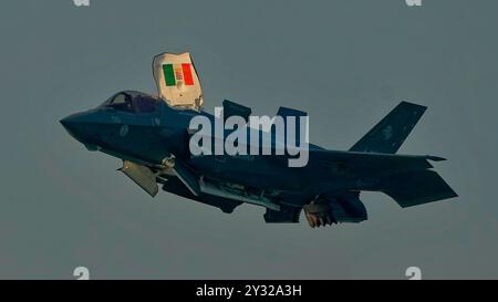 DARWIN, AUSTRALIEN - 18. JULI 2024: Teilnahme der italienischen Marine (Marine Militare) F-35B an der Übung Pitch Black. Stockfoto