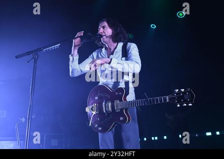 UK. September 2024. LONDON, ENGLAND - 11. SEPTEMBER: Gary Lightbody von Snow Patrol tritt am 11. September 2024 in London auf. CAP/MAR © MAR/Capital Pictures Credit: Capital Pictures/Alamy Live News Stockfoto