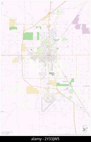 Roswell, Chaves County, USA, USA, New Mexico, n 33 23' 39''', S 104 31' 29'', Karte, Cartascapes Map, veröffentlicht 2024. Erkunden Sie Cartascapes, eine Karte, die die vielfältigen Landschaften, Kulturen und Ökosysteme der Erde enthüllt. Reisen Sie durch Zeit und Raum und entdecken Sie die Verflechtungen der Vergangenheit, Gegenwart und Zukunft unseres Planeten. Stockfoto