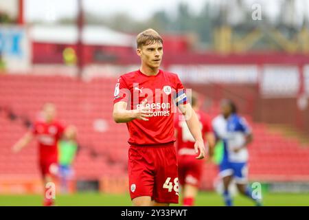 Oakwell Stadium, Barnsley, England - 7. September 2024 Luca Connell (48) von Barnsley - während des Spiels Barnsley gegen Bristol Rovers, Sky Bet League One, 2024/25, Oakwell Stadium, Barnsley, England - 7. September 2024 Credit: Mathew Marsden/WhiteRosePhotos/Alamy Live News Stockfoto