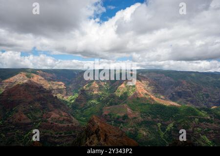 Waimea Canyon auf der Insel Kauai, Hawaii Stockfoto