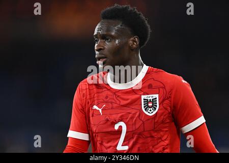 LUTON, ENGLAND – 09. SEPTEMBER: Samson Baidoo von Österreich und Red Bull Salzburg während des U21-Freundschaftsspiels zwischen England und Österreich Stockfoto