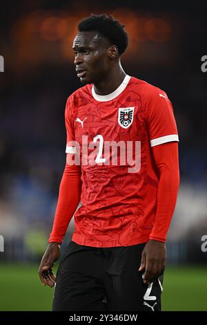 LUTON, ENGLAND – 09. SEPTEMBER: Samson Baidoo von Österreich und Red Bull Salzburg während des U21-Freundschaftsspiels zwischen England und Österreich Stockfoto