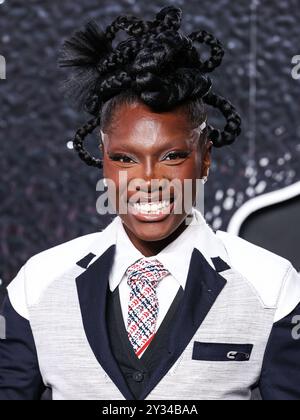 Elmont, Usa. September 2024. ELMONT, NEW YORK, USA – 11. SEPTEMBER: Doechii kommt bei den MTV Video Music Awards 2024 an, die am 11. September 2024 in Elmont, New York, USA, in der UBS Arena stattfanden. (Foto: Xavier Collin/Image Press Agency) Credit: Image Press Agency/Alamy Live News Stockfoto