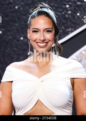 Elmont, Usa. September 2024. ELMONT, NEW YORK, USA – 11. SEPTEMBER: Nessa kommt bei den MTV Video Music Awards 2024 an, die am 11. September 2024 in Elmont, New York, USA, in der UBS Arena stattfanden. (Foto: Xavier Collin/Image Press Agency) Credit: Image Press Agency/Alamy Live News Stockfoto