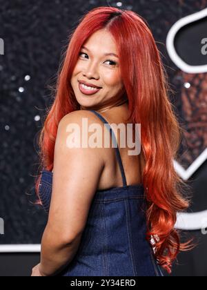 Elmont, Usa. September 2024. ELMONT, NEW YORK, USA – 11. SEPTEMBER: Thuy kommt bei den MTV Video Music Awards 2024 an, die am 11. September 2024 in Elmont, New York, USA, in der UBS Arena stattfanden. (Foto: Xavier Collin/Image Press Agency) Credit: Image Press Agency/Alamy Live News Stockfoto