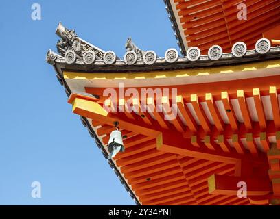 Sanju-no-to, dreistöckige Pagode, Kiyomizu-dera-Tempel, Kyoto, Japan, Asien Stockfoto