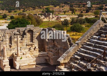 Ruinen der antiken Stadt in Patara Türkei Stockfoto