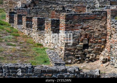 Geschichte der Geschichte: Stobi Ancient Mazedonische Stadt aus 359 v. Chr. Stockfoto