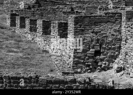 Geschichte der Geschichte: Stobi Ancient Mazedonische Stadt aus 359 v. Chr. Stockfoto