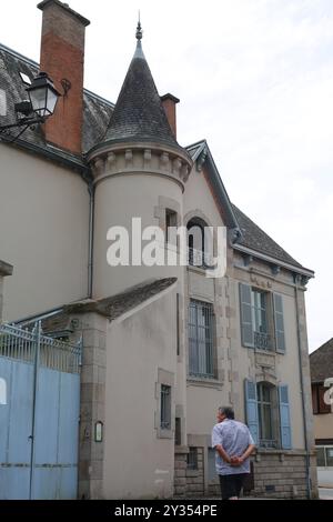 Französisches Dorf, Pierre-Buffière, Haut Vienne, Frankreich Stockfoto