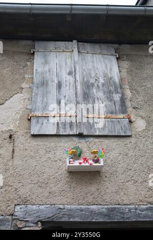 Französisches Dorf, Pierre-Buffière, Haut Vienne, Frankreich Stockfoto