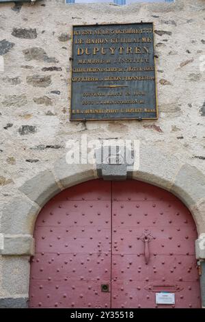 Französisches Dorf, Pierre-Buffière, Haut Vienne, Frankreich Stockfoto