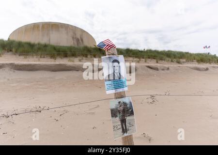 Frankreich: Gedenkfeier zum 80. Jahrestag des D-Day in Utah Beach Stockfoto