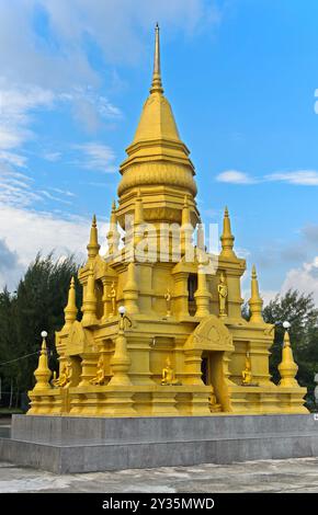 Laem Sor Pagode, Bang Kao Beach, Koh Samui, Thailand Stockfoto