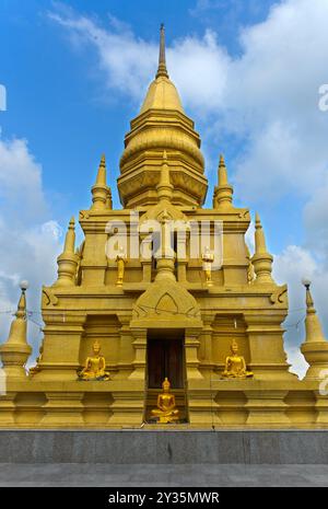 Laem Sor Pagode, Bang Kao Beach, Koh Samui, Thailand Stockfoto