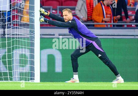 Oliver Baumann, DFB 12, im Spiel der UEFA Nations League 2024 in DEN NIEDERLANDEN. , . Am 10. September 2024 in Amsterdam, NL. Fotograf: ddp Images/STAR-Images Credit: ddp Media GmbH/Alamy Live News Stockfoto