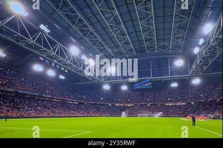 Johan Cruyff Arena mit leichtem Choreo im UEFA Nations League 2024 Spiel NIEDERLANDE, Deutschland. , . Am 10. September 2024 in Amsterdam, NL. Fotograf: ddp Images/STAR-Images Credit: ddp Media GmbH/Alamy Live News Stockfoto