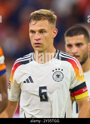 Joshua Kimmich, DFB 6 im Spiel der UEFA Nations League 2024 in DEN NIEDERLANDEN, Deutschland. , . Am 10. September 2024 in Amsterdam, NL. Fotograf: ddp Images/STAR-Images Credit: ddp Media GmbH/Alamy Live News Stockfoto