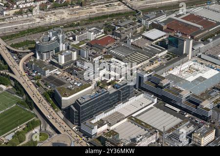 Werke der Mercedes Car Group in Unterturkheim bei Stuttgart. ANP/ Holland Height/ Aerovista Luftfotografie niederlande Out - belgien Out Stockfoto